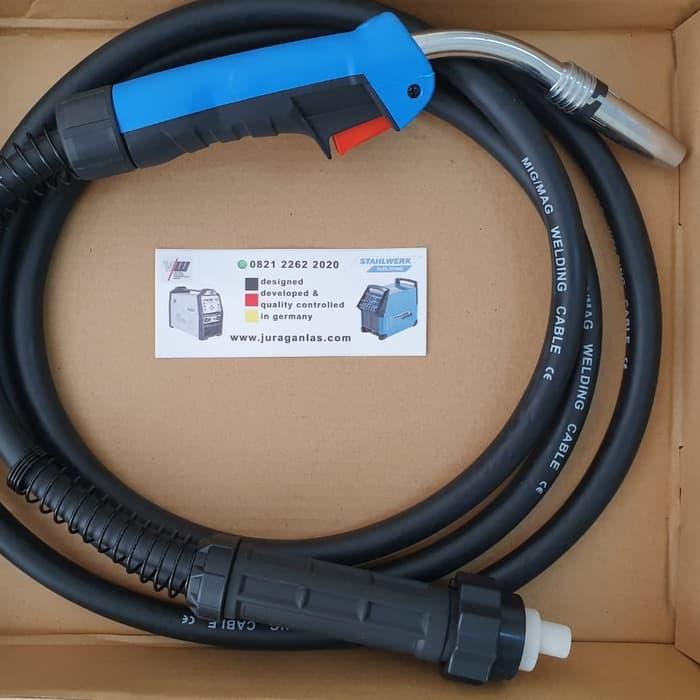 Antorcha AXT-MIG25 para Soldadura MIG/MAG - 200-230A, 3 Metros, Tipo