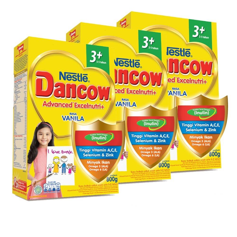 Dancow 3+ Vanila 800g By Babycenter