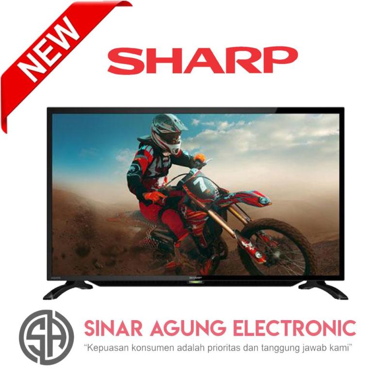 SHARP LED TV 32 Inch HD HDMI - 2T-C32BA1i - Black (NEW 2019)- FREE PACKING KAYU (DIJAMIN 100% ORI)