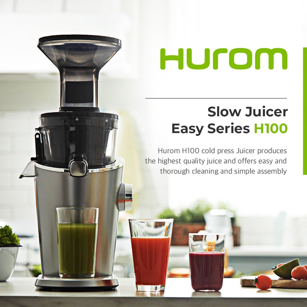 Hurom Slow Juicer H100 Easy Series Best Slow Juicer 10 years Warranty