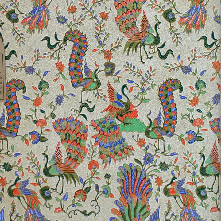 Cek Batik Kain Batik Motif Modern Burung Burung Merak Jangan