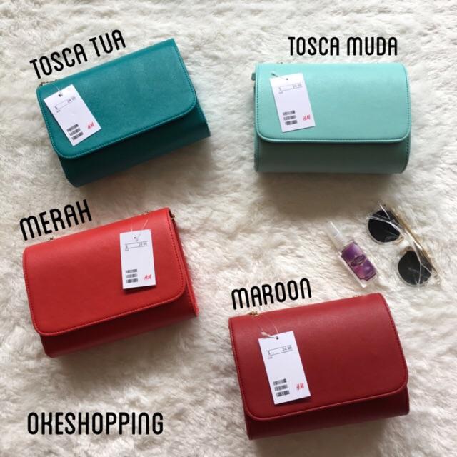 NIZAM TAS HNM CLUTH POLOS/TAS SELEMPANG WANITA