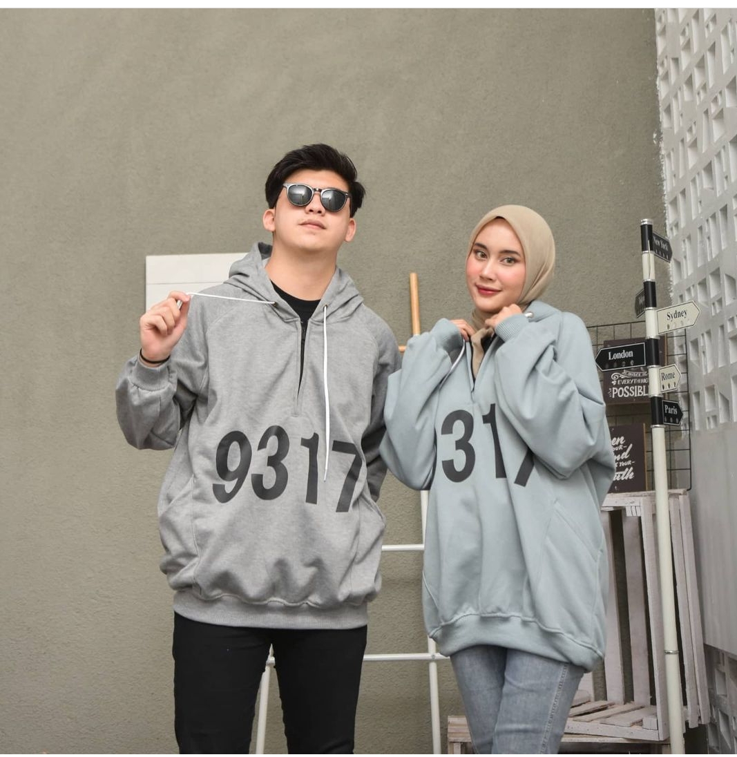 Jaket shop hoodie couple