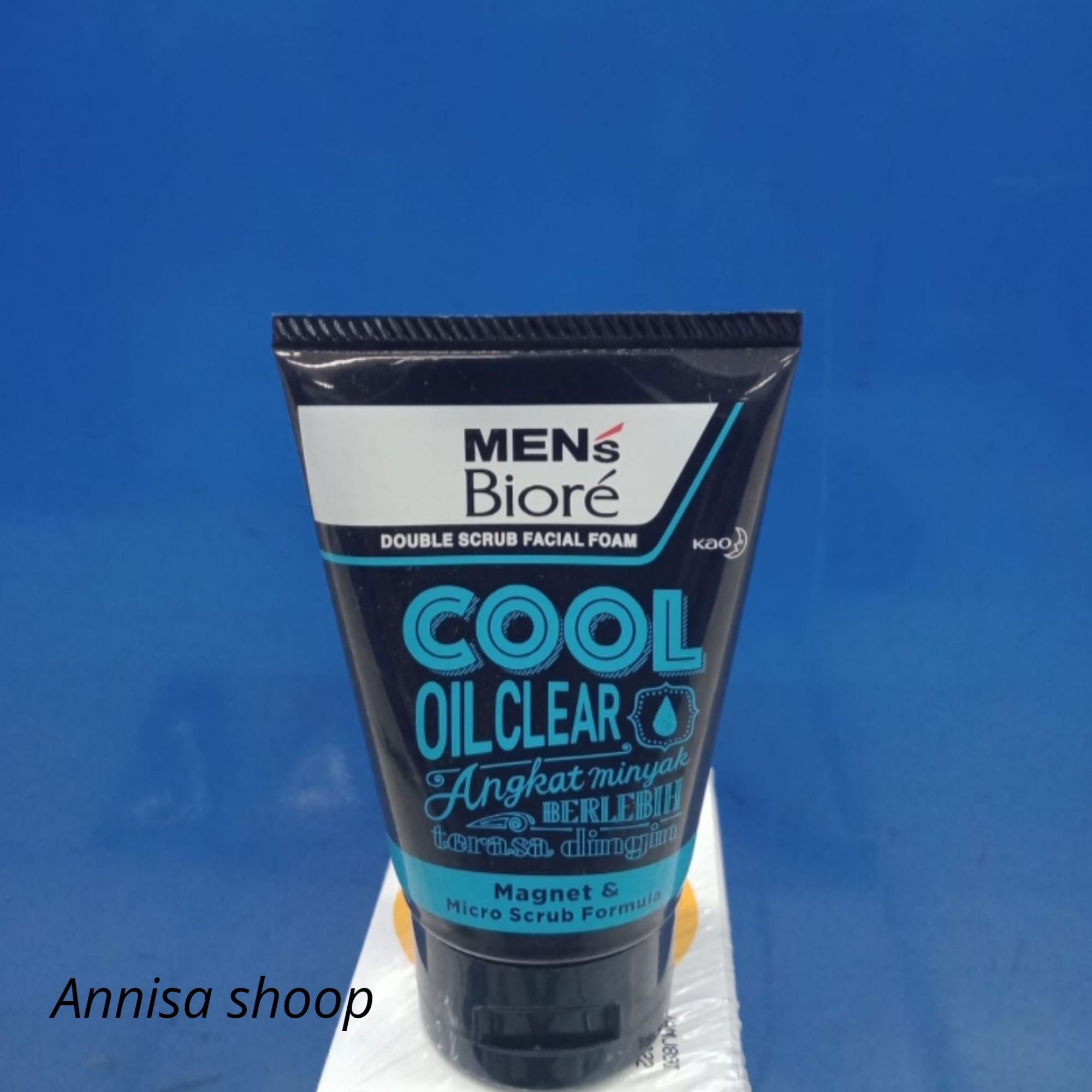 Men S Biore Double Scrub Facial Foam Cool Oil Clear Sabun Cuci Muka Pria 40 G Dengan Scrub Halus Sensasi Dingin Untuk Kulit Berminyak Lazada Indonesia