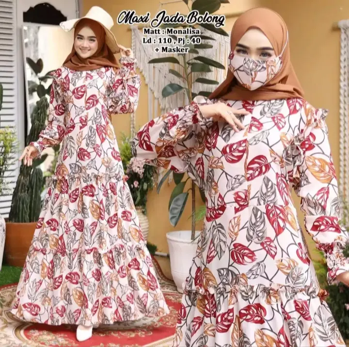 Gamis Janda Bolong Kondangan Model Terbaru 2021 Ori Modern Lazada Indonesia