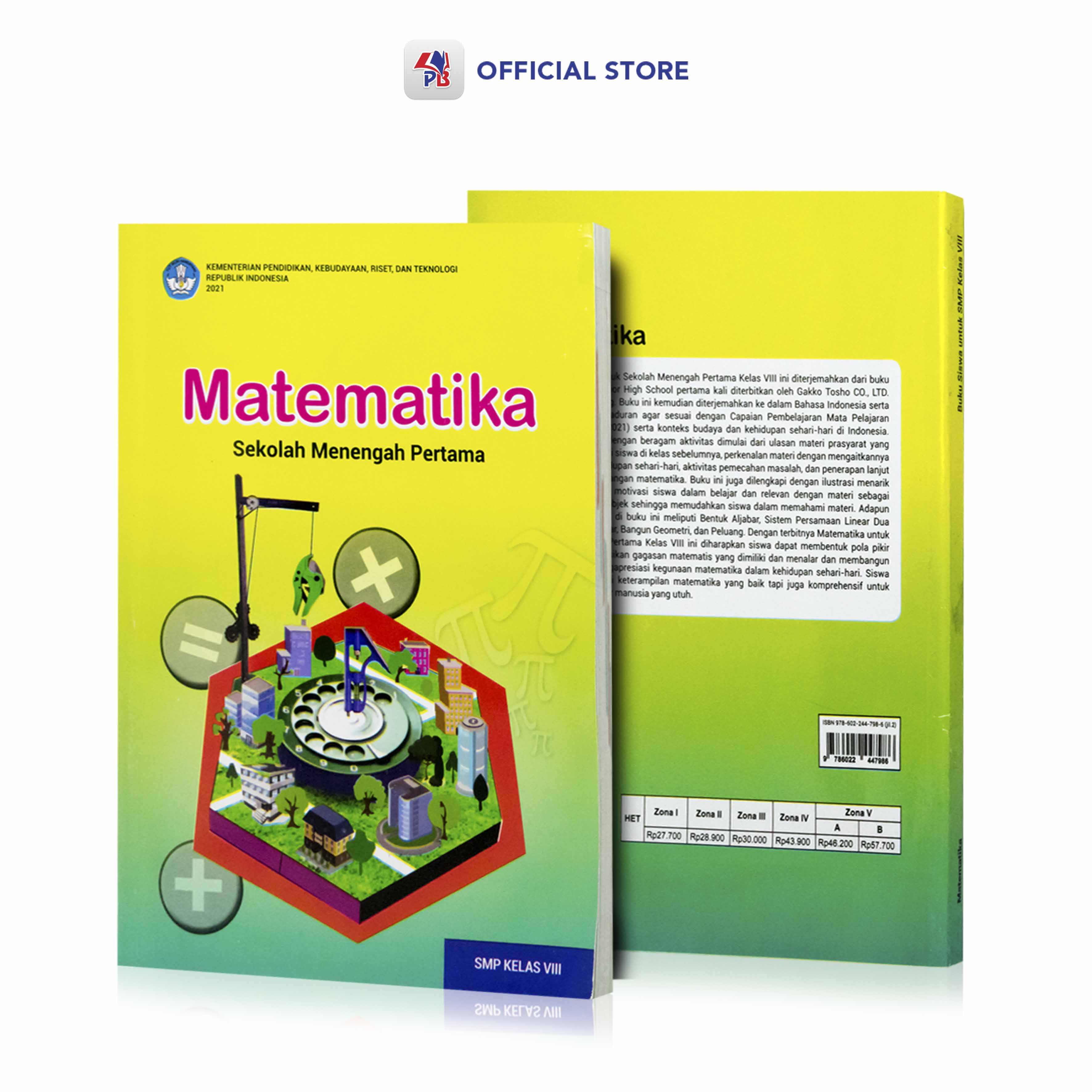 Buku Kurikulum Merdeka Siswa Smp Kelas Viii Matematika Lazada Indonesia