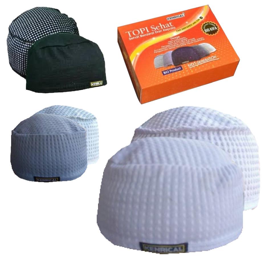(Pilih Warna) ORIGINAL 100% PECI TOPI SEHAT KENRICAL + ION NEGATIF DAN BIO FIR