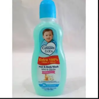 cussons baby hair & body wash