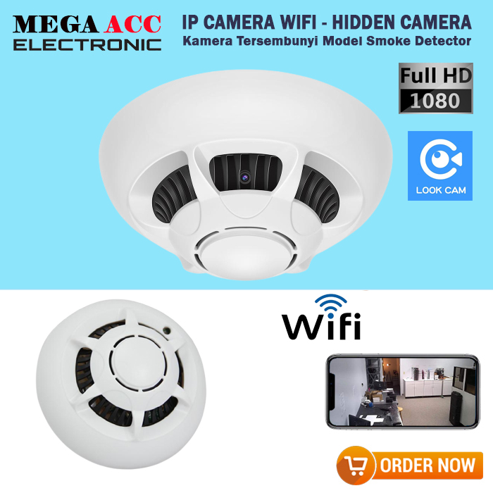IP Camera Spy Camera Wifi Smoke Detector HD 1080P 4K Hidden