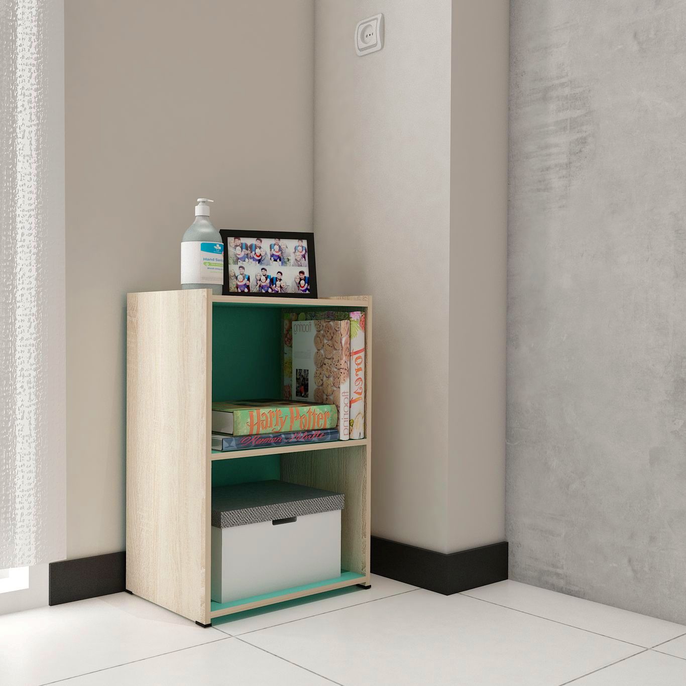 Cubic Rak 2 Susun Minimalis / Lemari Buku Serbaguna / GENIO ORC 2 ...
