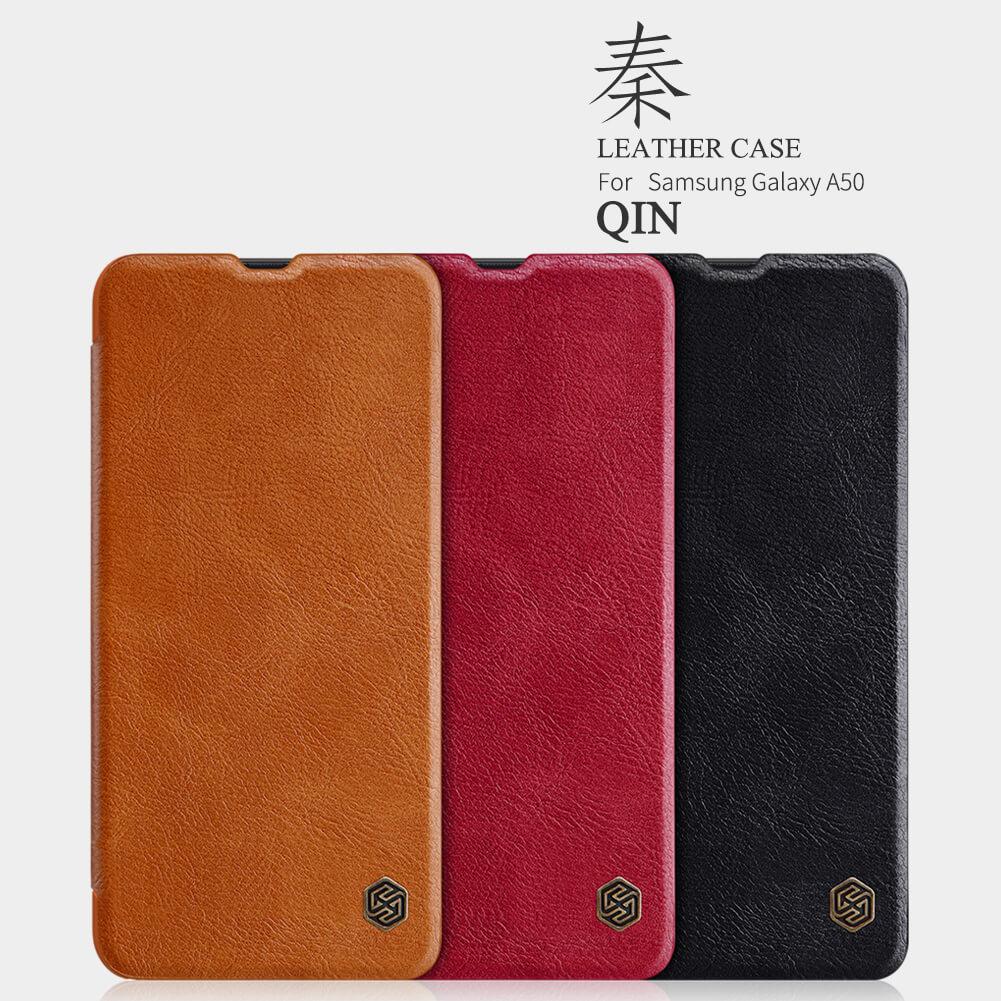 Bao da Nillkin QIN cho Samsung A50