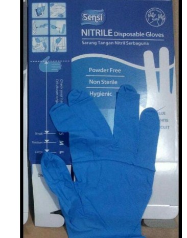 handscoon nitrile sensi