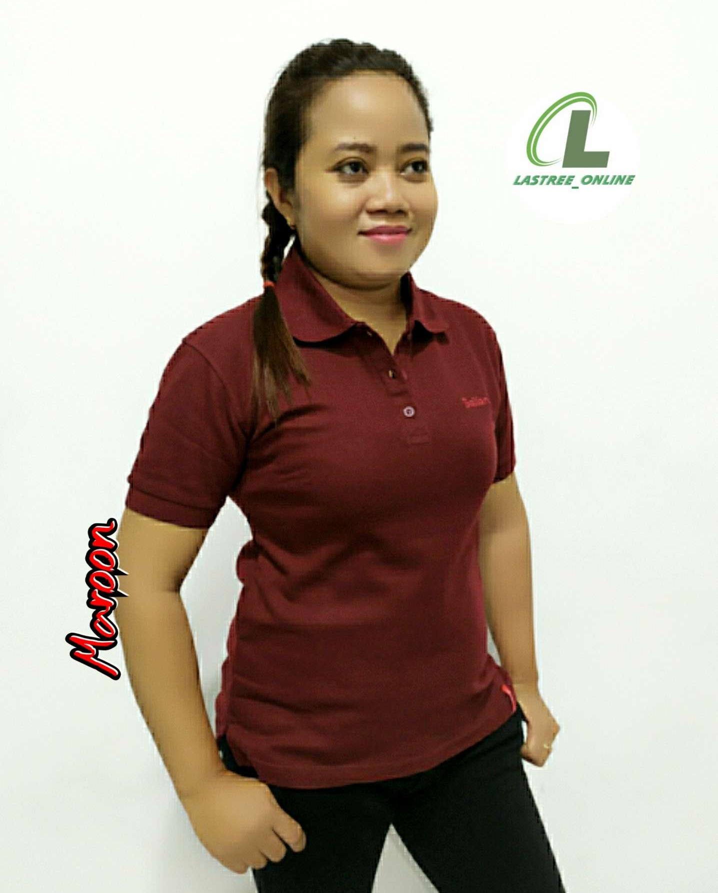 Maroon Tshirt Maroon Polo Shirt Womens Polosan Polo Shirt Lengan
