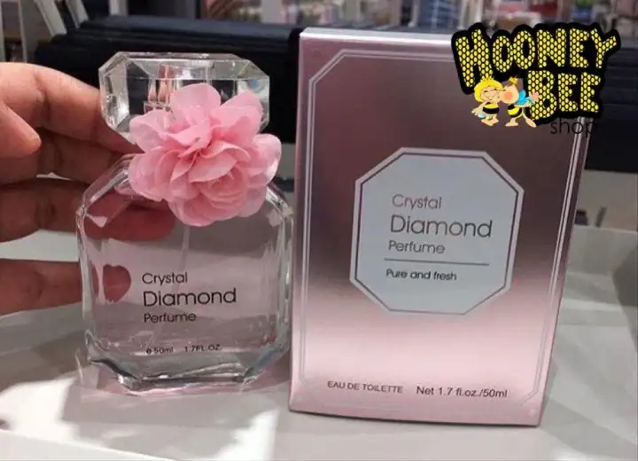 crystal diamond perfume miniso