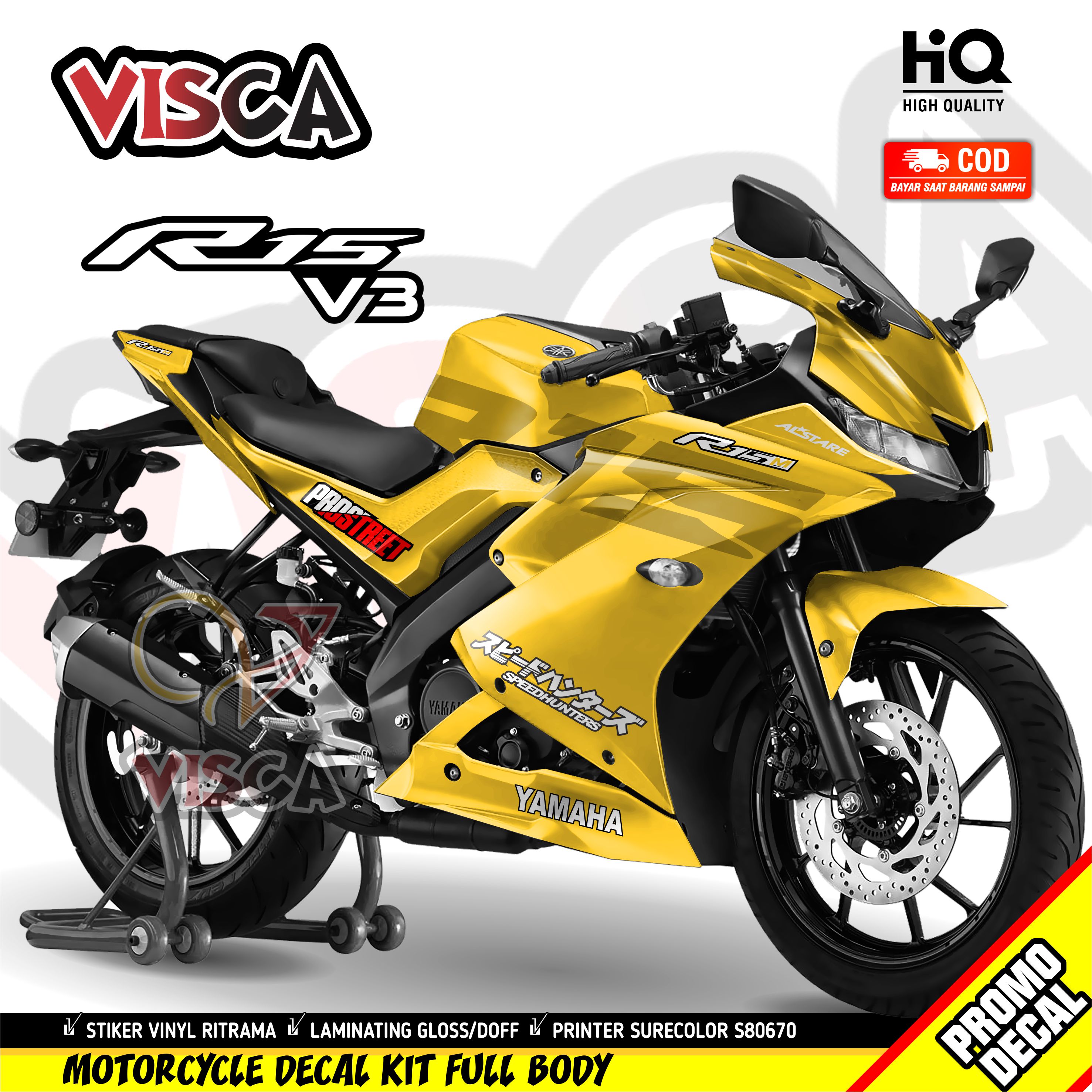 Decal R V Full Body Keren Stiker R V Full Body Keren Striping R V Terbaru Decal R V