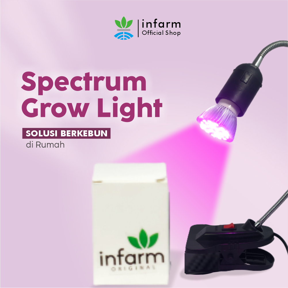INFARM Spectrum Grow Light UV Indoor Growing Light Lazada Indonesia
