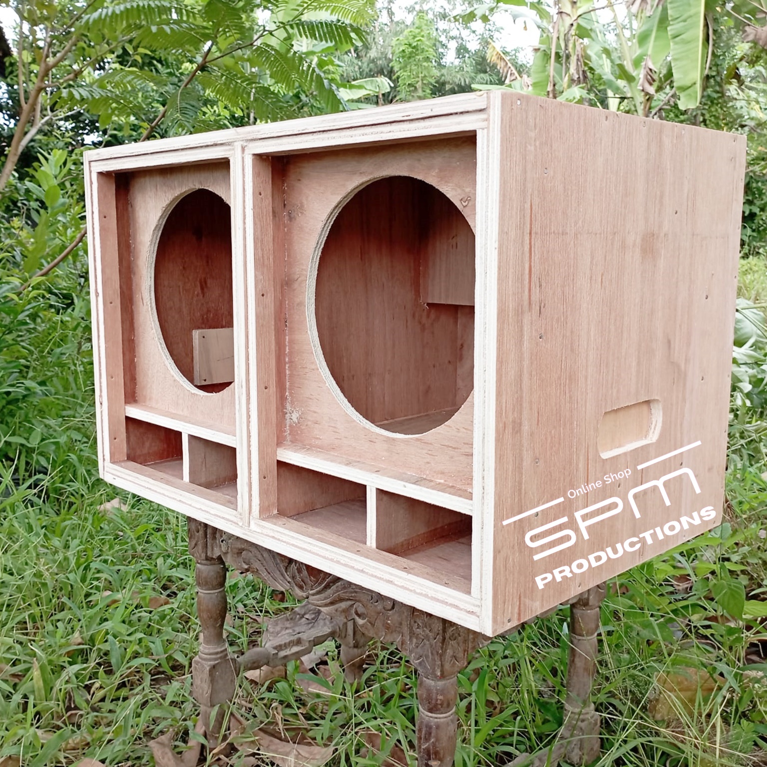 Jual Box Speaker Mini Scoop Double Speaker