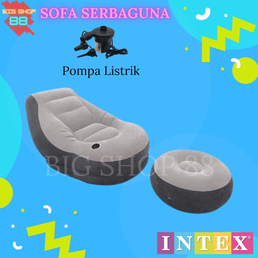 SOFA ANGIN KASUR ANGIN DUDUK AIR SOFA BED SOFA SANTAI INTEX ULTRA