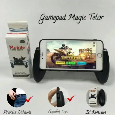 Gamepad Telur / Gamepad Handle / Game Pad Joystick Holder Mobile Legend / Gamepad Holder for Mobile / Gamepad Universal