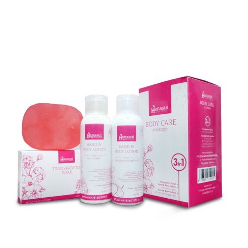 HANASUI BODY CARE PACKAGE 3 IN 1 PAKET BODY HANASUI 3 IN 1 Lazada Indonesia
