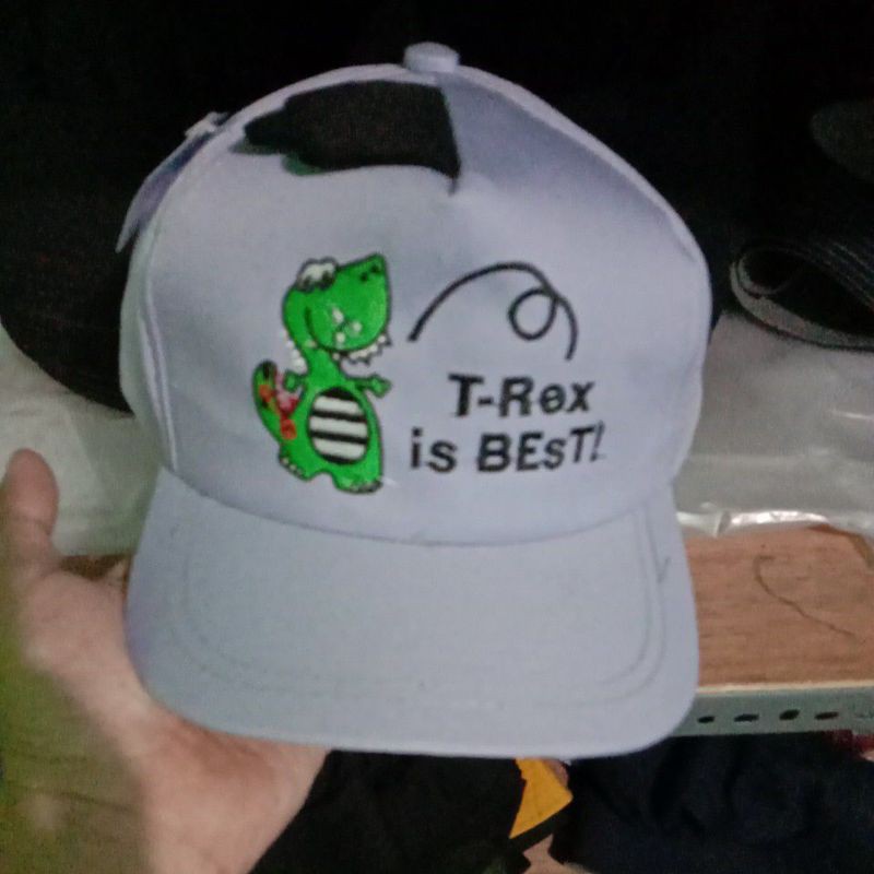 topi anak / topi baseball dino / topi 