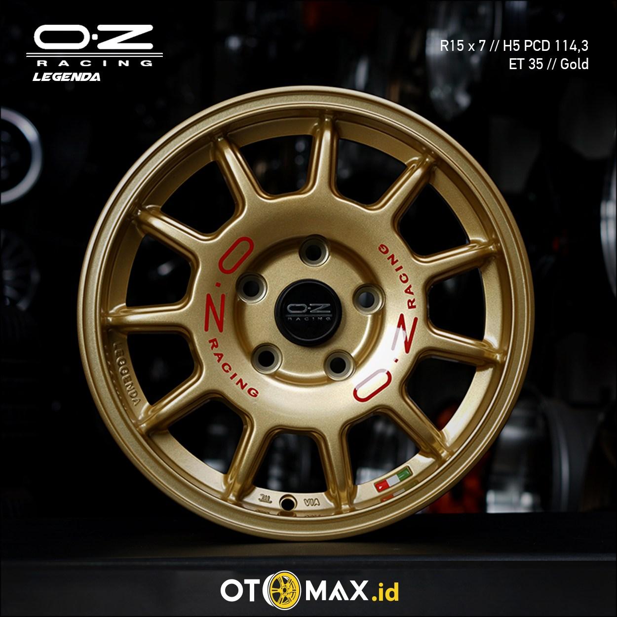 Velg Mobil OZ Racing Legenda (YD) Ring 15 Gold