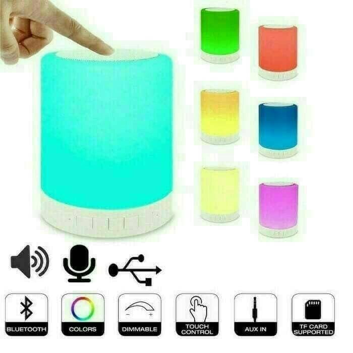 SPEAKER FLECO LAMPU BLUETOOTH SENSOR F671 FULL LED Lazada Indonesia