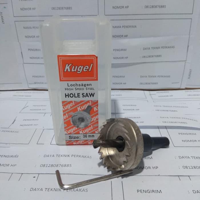 HOLE SAW BESI KUGEL 36MM / HOLE SAW KAYU MATA BOR BESI KUGEL 36MM