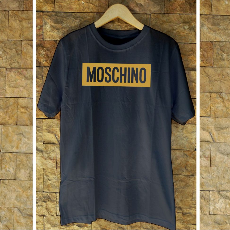 Baju kaos discount moschino