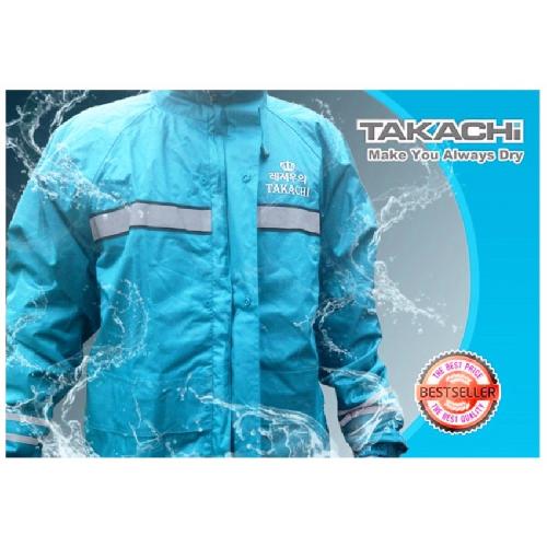 Jas Hujan Takachi Japan Tk 668 0riginal Full Karet Super 