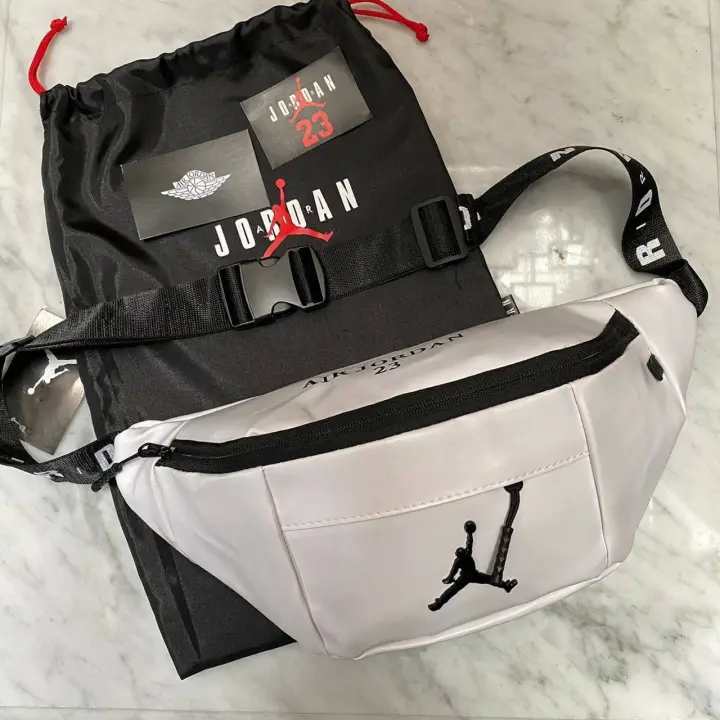 ciri waist bag air jordan original