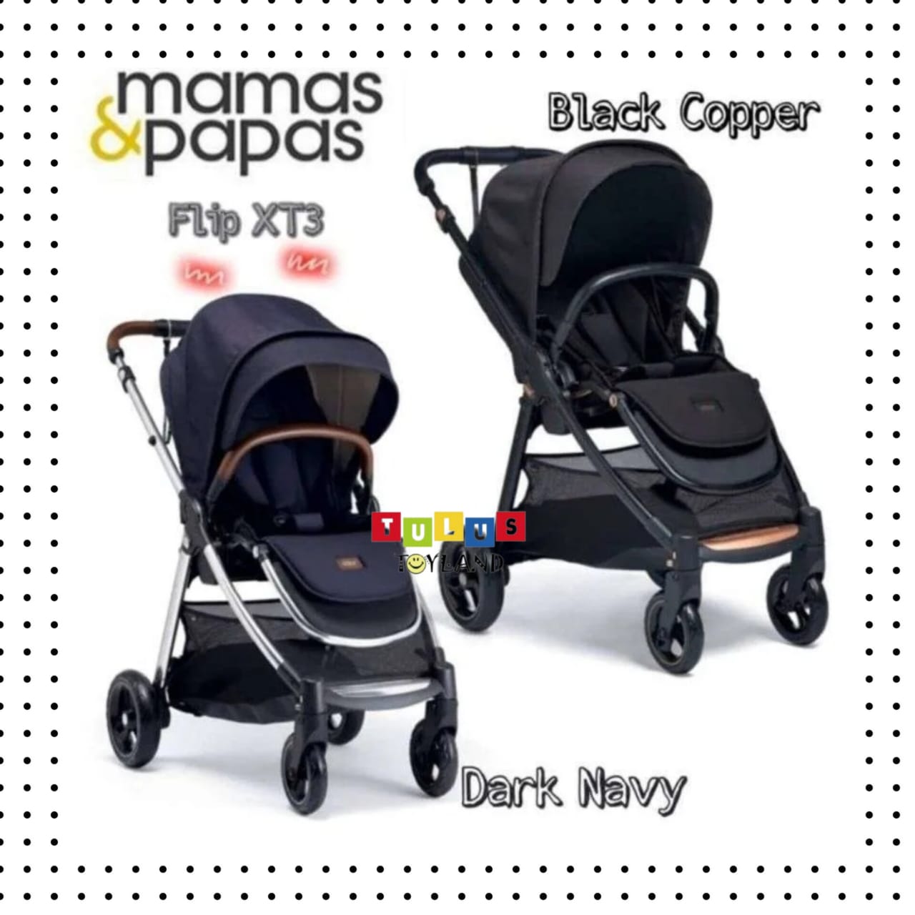Mamas Papas Flip Flip Xt3 Black Copper Mamas And Papas Armadillo