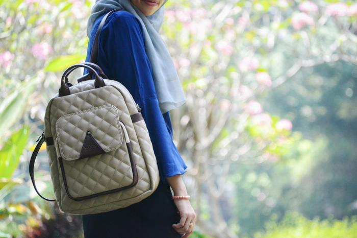 HOT PROMO!!! Tas Wanita Naisha Backpack Brown