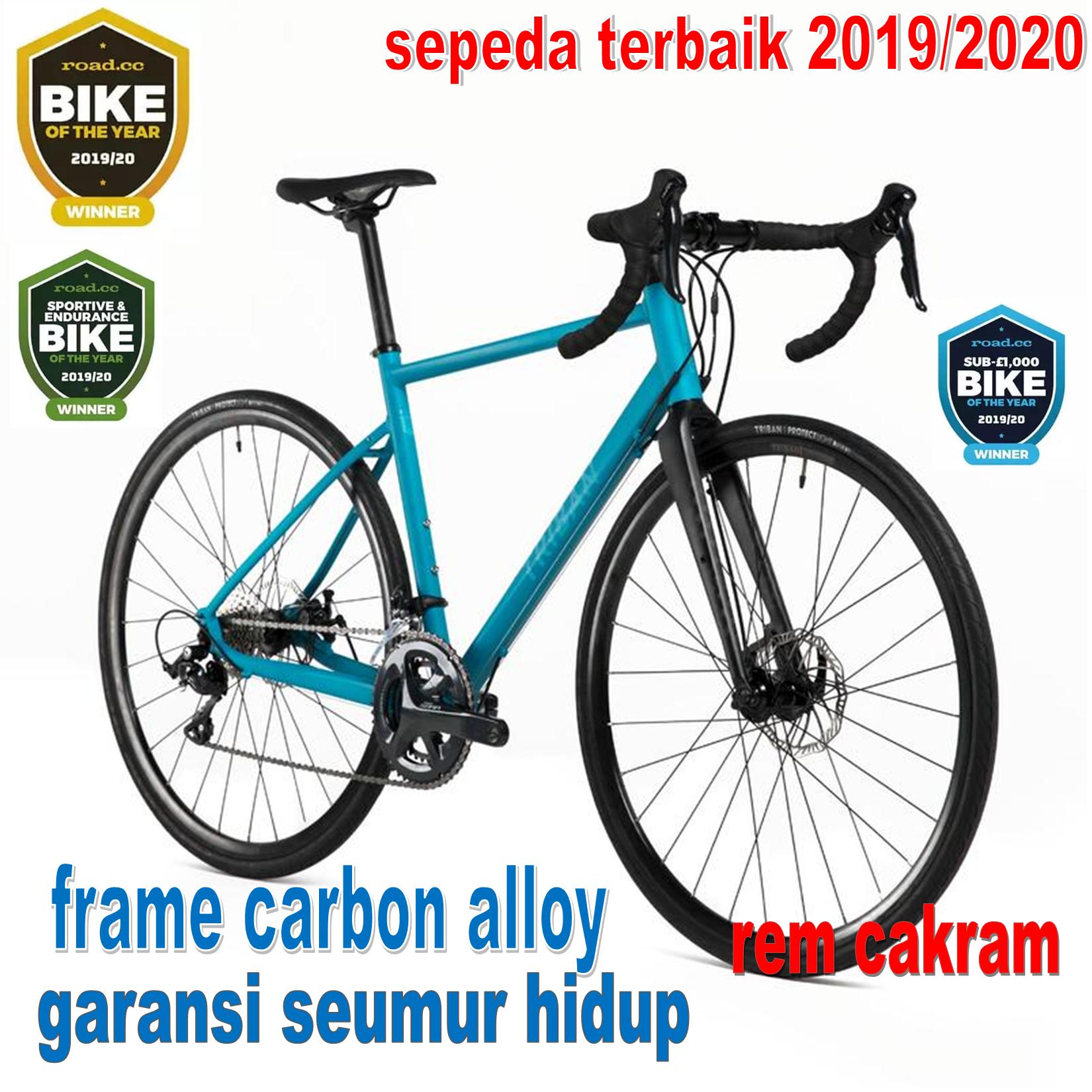 Sepeda Triban City Bike Btwin Triban 1000 Sepeda Balap Road Bike