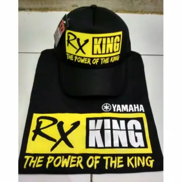 Kaos Distro Rx King Logo Yellow Bonus Topi Kaos Premium Quality Premium Lazada Indonesia