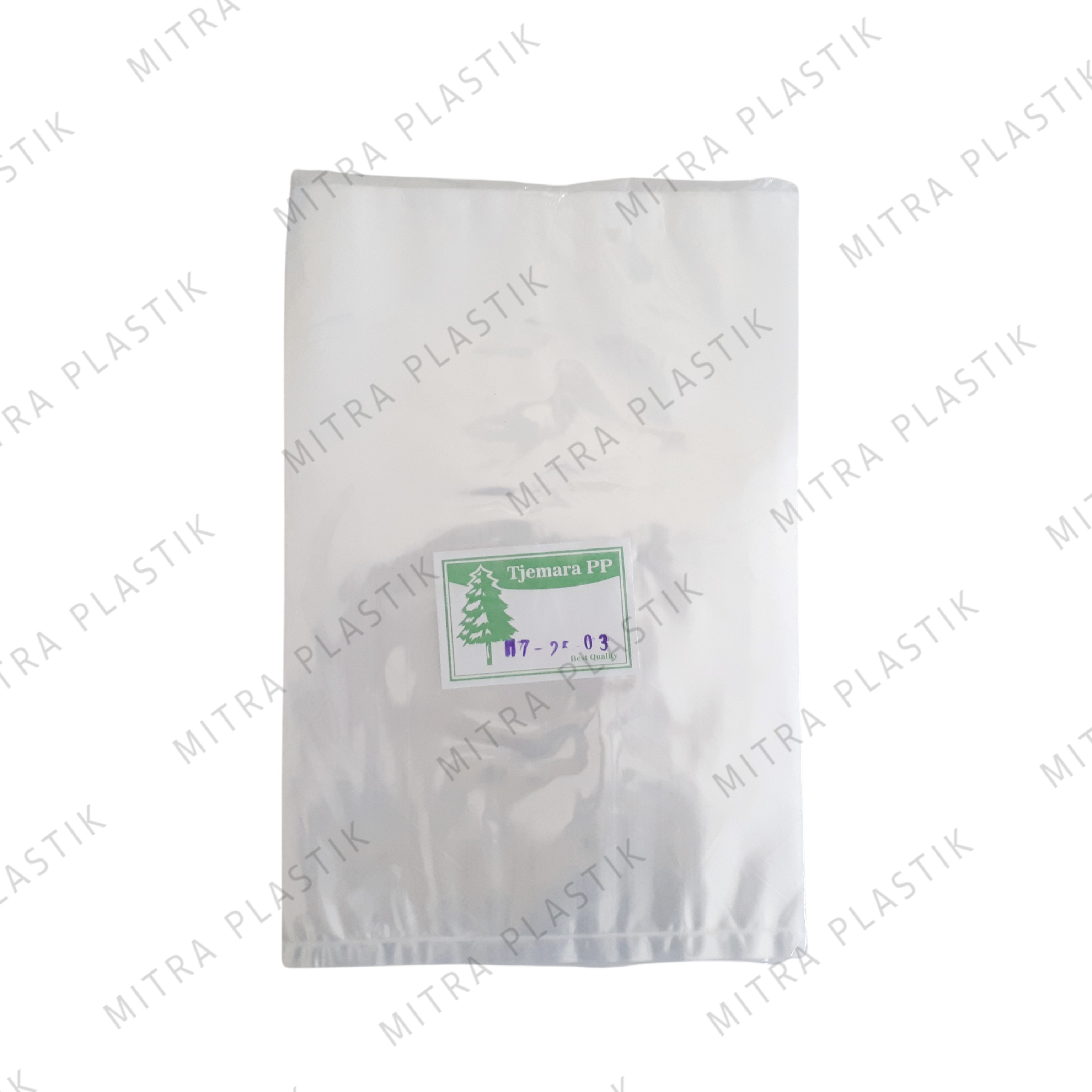 Plastik PP Lebar 16 &amp; 17 Tebal 03 16x25 17x25 Kantong Plastik Bening ...