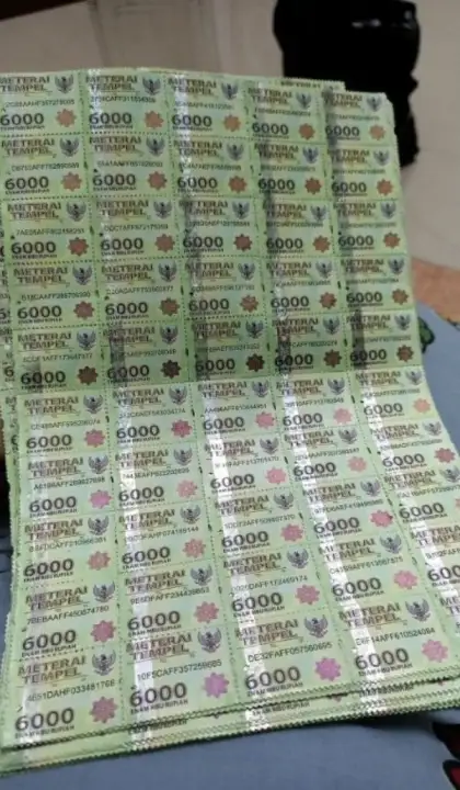 Materai 6000 100 Asli Jika Barang Terbukti Palsu Jaminan Uwang 100 Kebali Lazada Indonesia