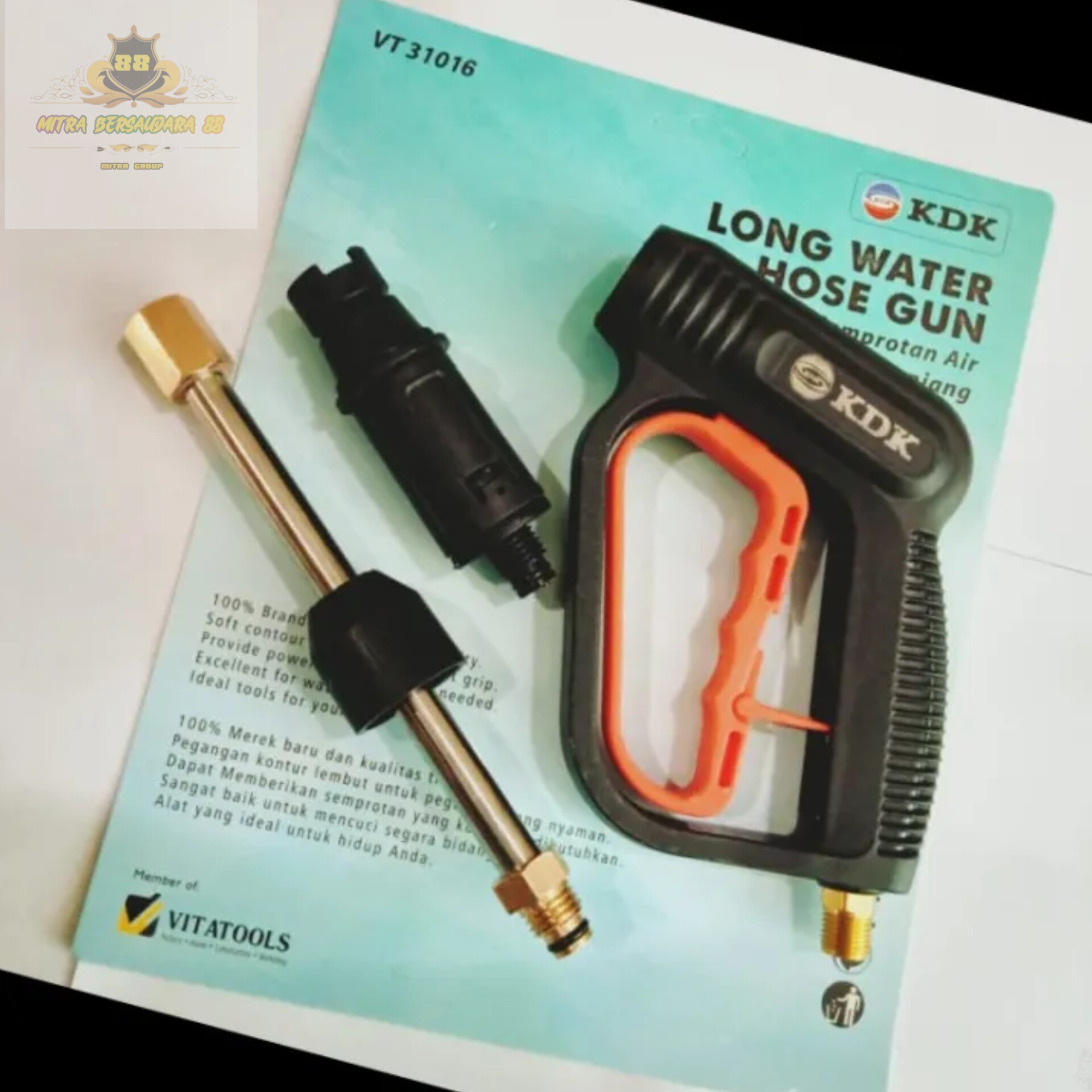 KDK 3in1 Jet Cleaning Gun Pistol Jet Cleaner Patah 3 (Tii) MITRA