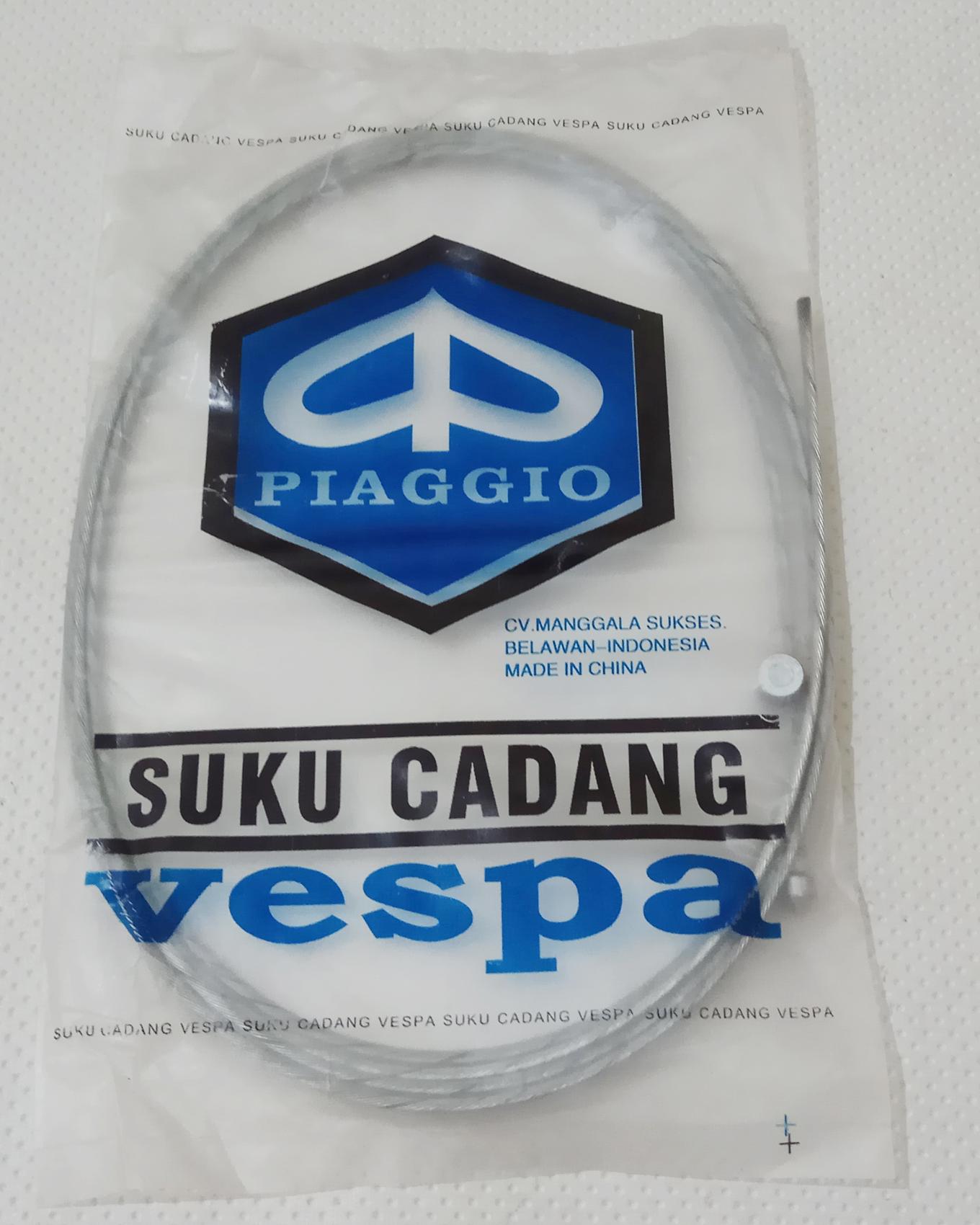 kabel gas vespa dan kabel kopling. tali klos dalam untuk semua motor bebek dan moge. fbl