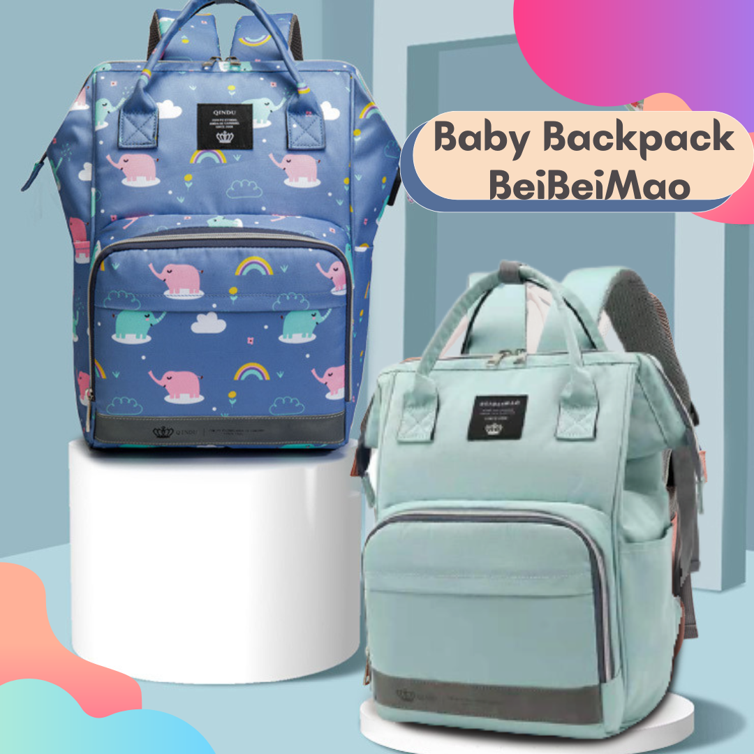 Diaper Bag Multifungsi Merk QINDU Tas Bayi Ransel About baby Lazada Indonesia