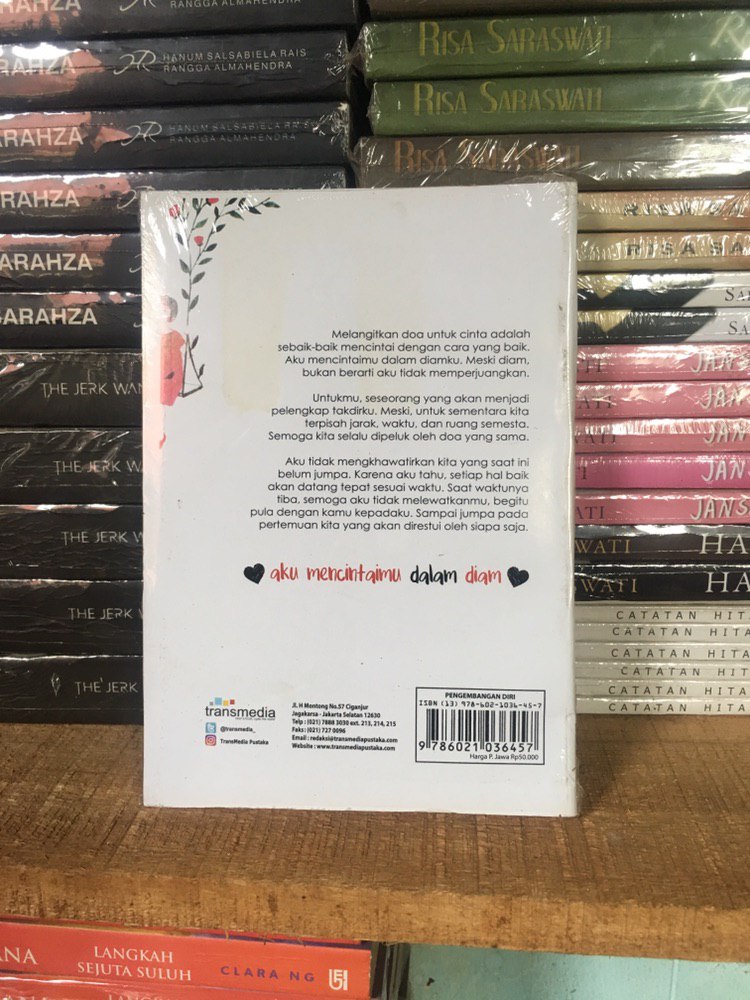 Buku Novel Aku Mencintaimu Dalam Diam Lazada Indonesia