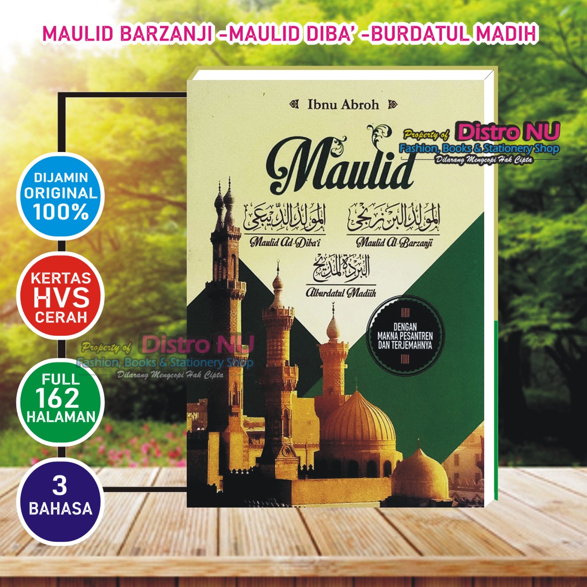 Maulid 3 Bahasa Arab-Jawa Pegon Santri-Indonesia Lengkap Maulid ...