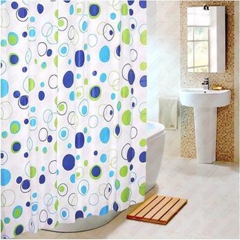 Tirai Kamar Mandi Peva Anti Air (lengkap Dengan Pengait) - Tc By Toko Umprik Umprik.