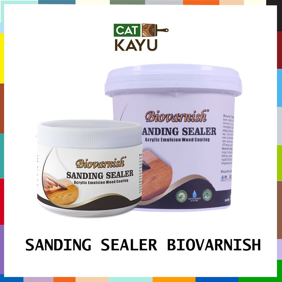Sanding Sealer Waterbased Biovarnish Sanding Sealer Coating Penghalus