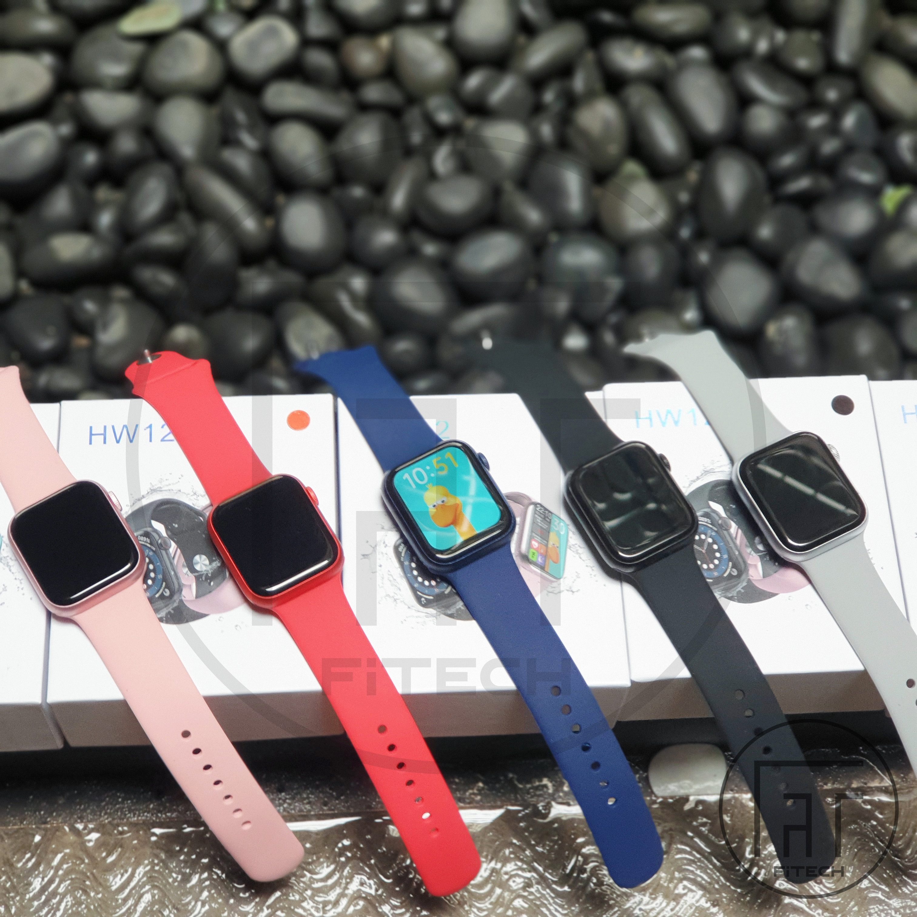 BISA COD] Fitech FULL SCREEN HW12 HW16 Original iWatch Series 6 Smartwatch  Bluetooth mirip Apple Watch 6 | Lazada Indonesia