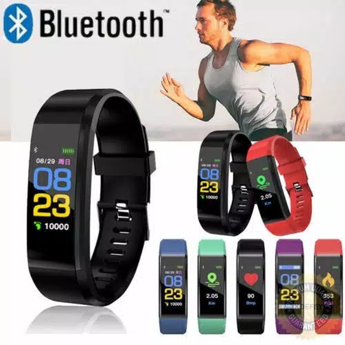 Smartwatch Smartband ID115 Plus / Smart Watch ID 115 Jam Tangan Sporty |  Lazada Indonesia