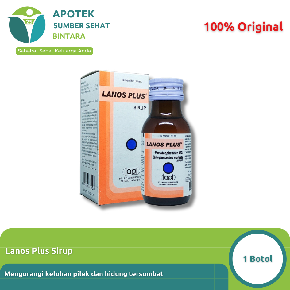 Lanos Drop/Sirup Obat Pilek Bayi | Lazada Indonesia