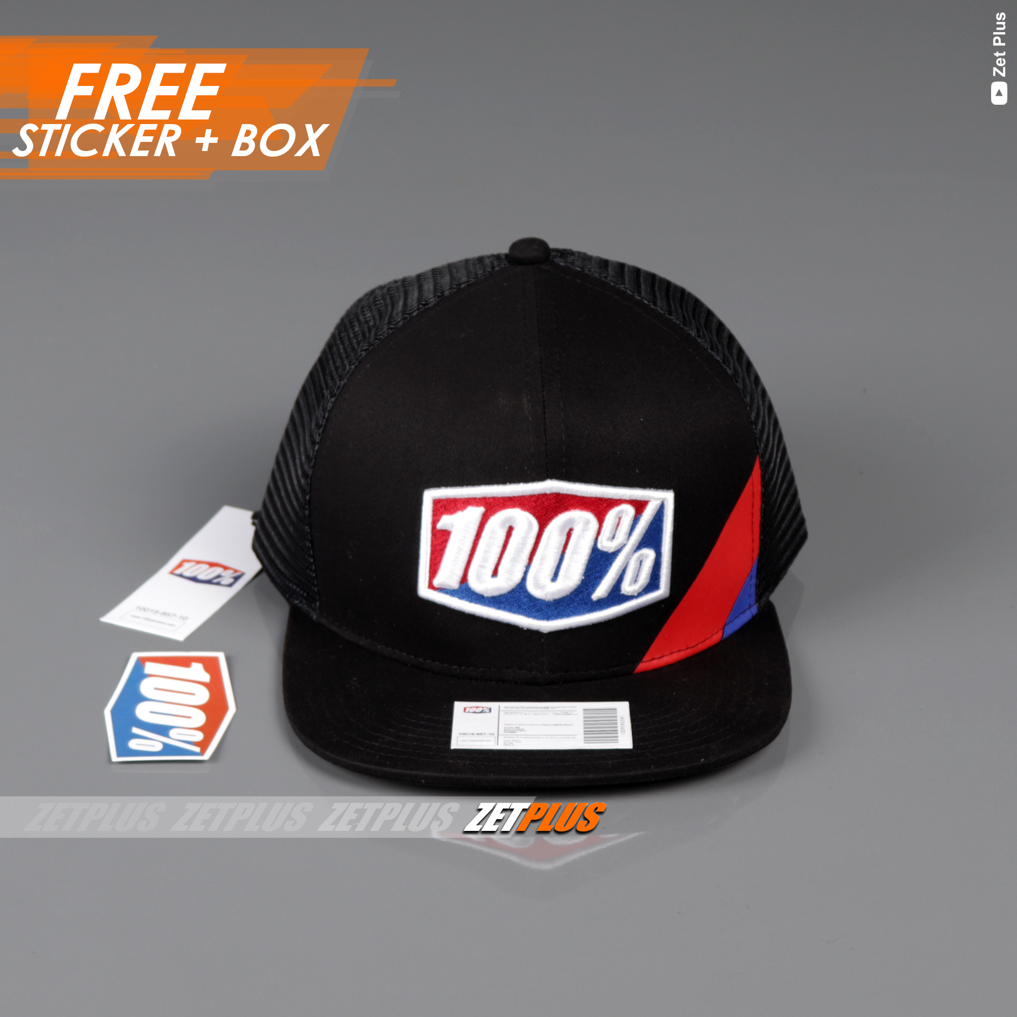 TOPI JARING (FREE STIKER 100%)/SNAPBACK 