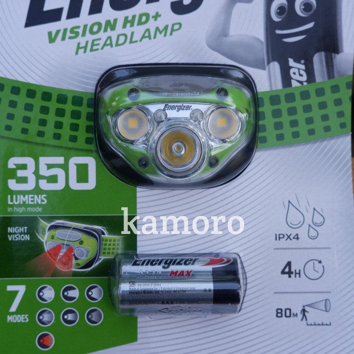 energizer 350 lumen headlamp