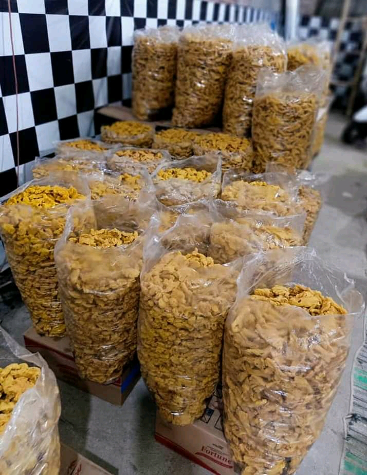 jamur crispy Keripik Jamur Murah 1kg Kiloan kripik kering jamur tiram